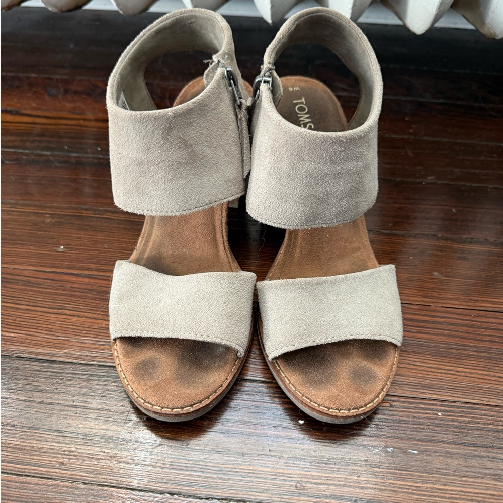 Tom’s Majorca Heels - size 6